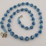 Vintage Venetian Style Evil Eye Glass Beaded Necklace Image 4