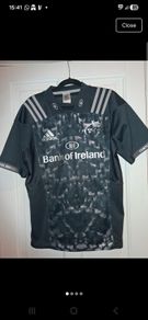 lots of vintage munster rugby jerseys