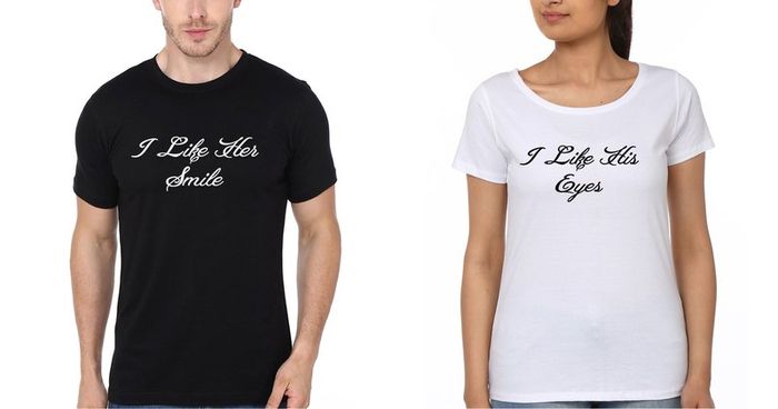 Like Each Other Love Couple T-shirts Great Gift Present For Valentines Day Idea