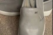 Michael kors size 7 grey leather Bnwt