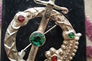 Celtic shield brooch