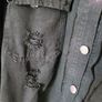 Plus size black denim jacket size 16-18 Image 2