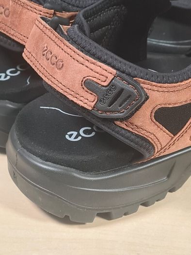 mens ECCO YUCATAN walking sandals brown leather shoes Size UK 10 EU 45