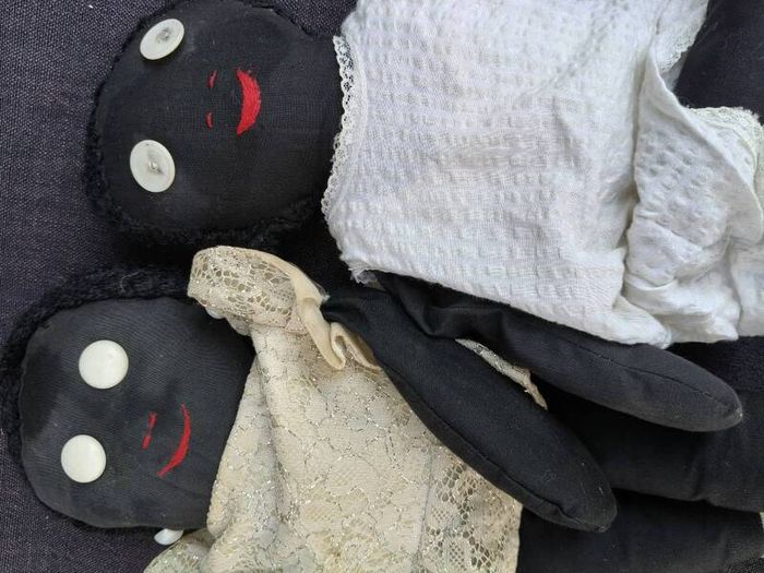 Vintage Rag dolls x 2