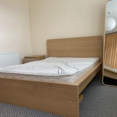 MALM standard double bed
