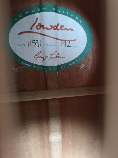 Lowden F12 LR Baggs Anthem