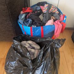 2 bags of clothes