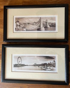 Pair of Framed London Photographs