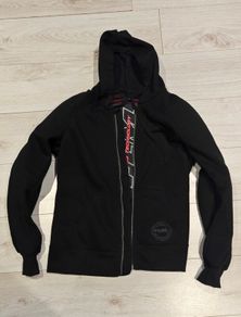FLM Armored Motorcycle Hoodie Size M Riding Jacket with Protection
