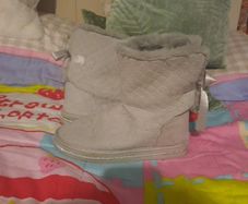 Grey river island boots