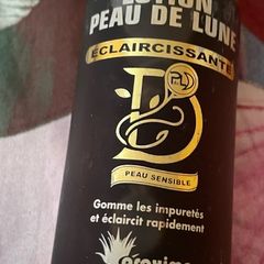 Peau de lune cleanser