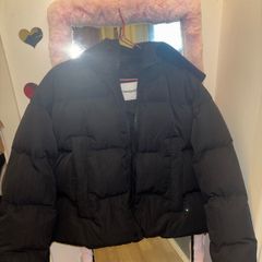Misguided Black Puffer Jacket