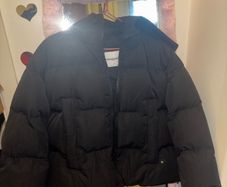 Misguided Black Puffer Jacket