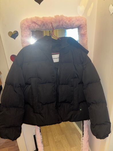 Misguided Black Puffer Jacket