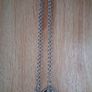 925 silver St. Christopher necklace pendant and chain 17.5 inch Image 3