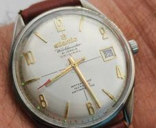 Vintage Atlantic Worldmaster Swiss men's Watch