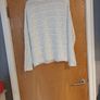 Casamia White  Lace  Style Jumper (2 Layers).   S L -16.  B.N.W.T. Image 4