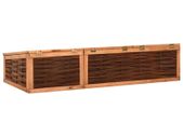 Greenhouse 180x80x45 cm Solid Pinewood and Willow