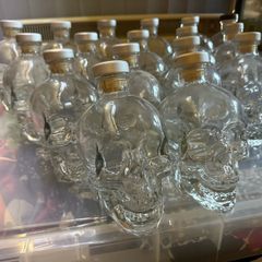 20 Crystal Head Vodka Bottles (empty)