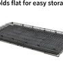 Pets Medium Wabbitat Rabbit Cage, Grid Mesh Floor, Removable Tray, Top & Front Door Access, Rust Resistant Finish, No Tools Required Image 4