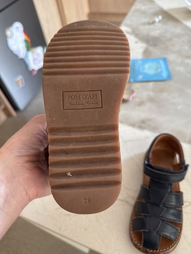 Pom d'api leather sandals size 28