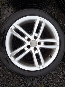 18" Genuine Audi A6 S Line Alloys with tyres