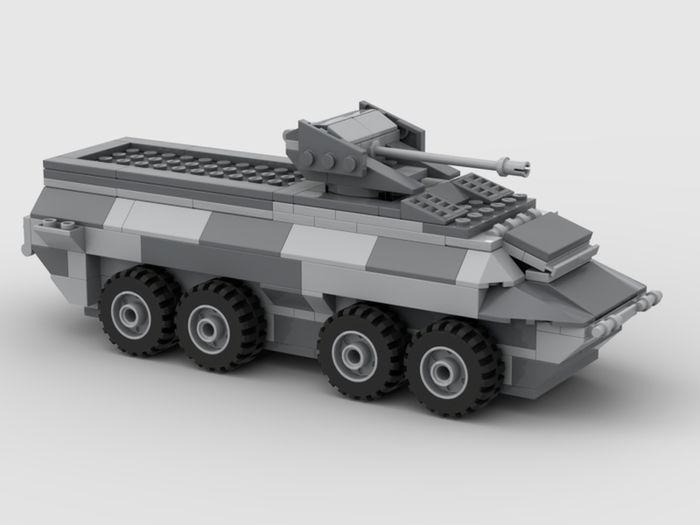 Lego Military APC MOC Instructions