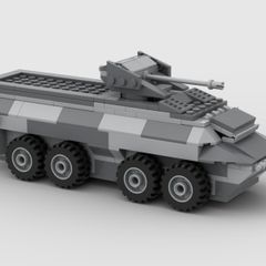 Lego Military APC MOC Instructions