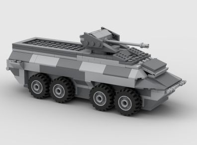Lego Military APC MOC Instructions