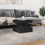 Coffee Table | Black | Engineered Wood | Medium | Coffee Table | Square Image 2