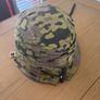 GERMAN ww2 stahlhelm replica with removable helmet cover ww2 memorabilia/collectible item/Airsoft helmet/ re-enactment piece/ collectible history item Image 3