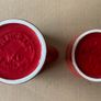 Vintage Kilncraft Nescafe Jug and Sugar Bowl Red Ceramic Image 3