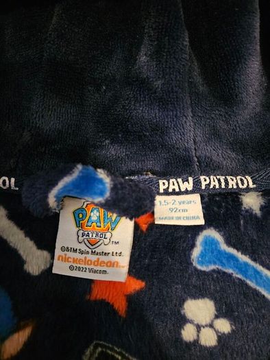 Kids Paw Patrol Dressing Gown