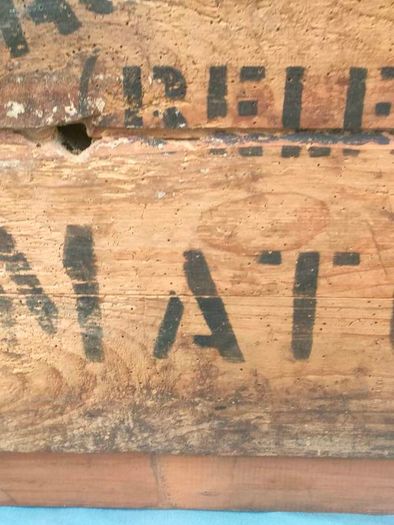 Large Art Deco Irish wooden sign
