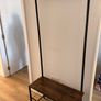 Hallway coat rack with shoe storage Image 2