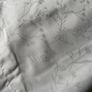 Marks and Spencer White Jacquard Duvet Cover King Bedding Set Image 7