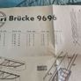 W167 KIBRI Train Model 9696 Railway Bridge Plastic Diorama Decor Image 3