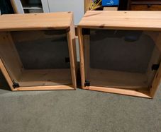 IKEA display cases