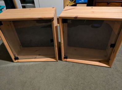 IKEA display cases