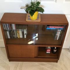 Mid Century Vintage Retro G Plan Glazed Bookcase