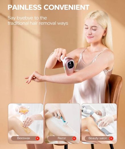 Hair Removal Device Permanent Devices Hair Remover 999,000 Light Pulses Painless Long Lasting for Women and Men,Facial,Bikini (FREE POSTAGE)
