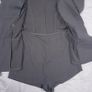 Pretty Little Thing Grey Blazer Wrap Tie Side Romper Playsuit 8UK/36EU Image 4