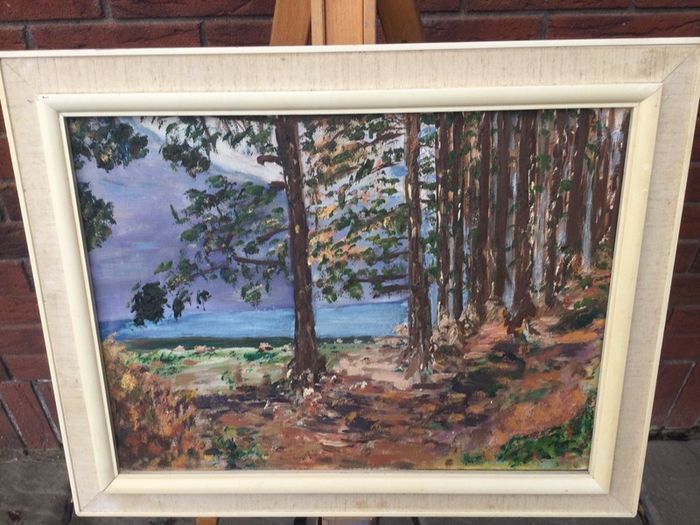 Art - Vintage Oil on Canvas.