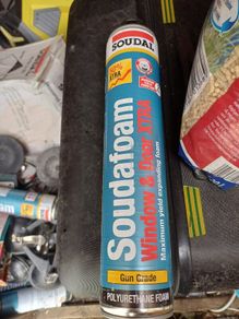 Soudafoam window door construction foam