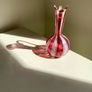 Vintage Venetian Style Hand Blown Art Glass Ewer Latticino 15cm Image 4