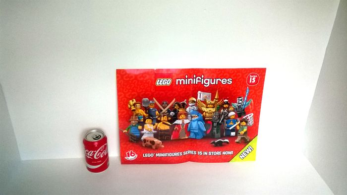 Lego series 15  Brand New A3  full colour glossy lego display poster  They are folded in half for postage Lots in stock if you want more then one