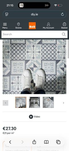 Vinyl Peel & Stick Floor Tiles