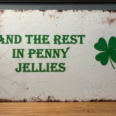 Irish Quote Tin Metal Sign
