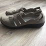 Tamaris Clarks shoes flats sandals size UK7 size 40 white leather shoes Image 2