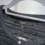 New Next Women's Black and Silvery Sparkly Stripped Cardigan - Size UK 8 Image 4